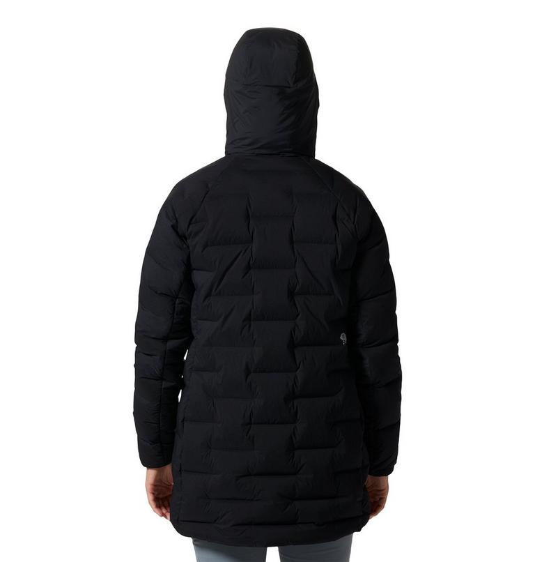 Women's Stretchdown Parka, Color: Black, image 2