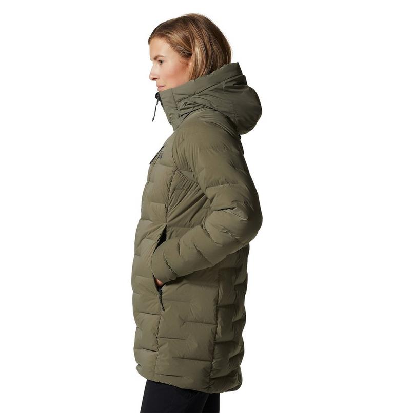 Women's Stretchdown Parka, Color: Stone Green, image 3