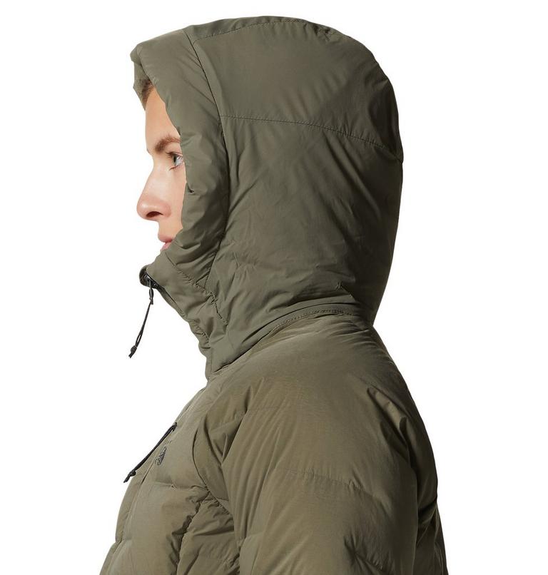 Women's Stretchdown Parka, Color: Stone Green, image 5