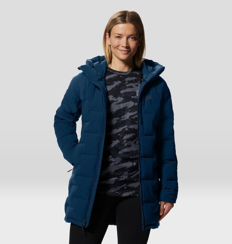 Women's Stretchdown Parka, Color: Outer Dark, image 9