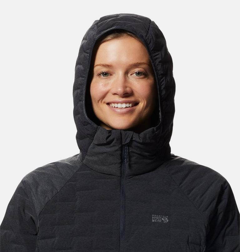Women's Stretchdown Light Pullover, Color: Dark Storm Heather, image 4