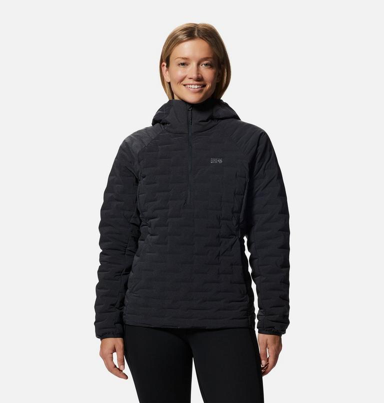 Women's Stretchdown Light Pullover, Color: Dark Storm Heather, image 8