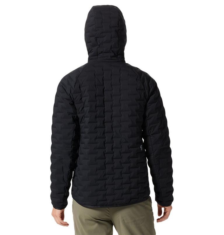 Women's Stretchdown Light Pullover, Color: Black, image 2