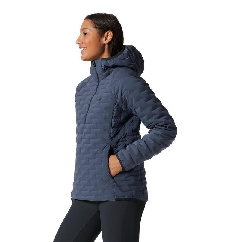 Stretchdown Light Pullover | 417 | XL, Color: Blue Slate, image 3