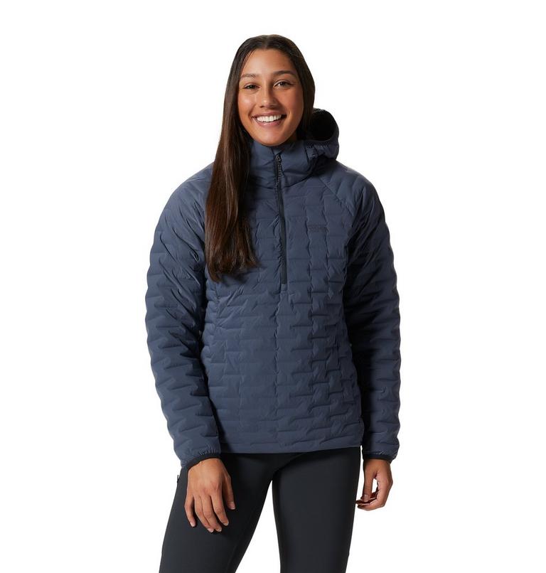 Stretchdown Light Pullover | 417 | XL, Color: Blue Slate, image 1