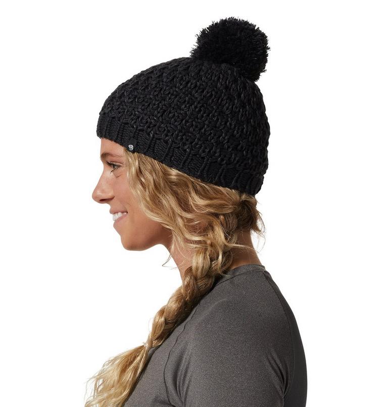Women's Snow Capped Beanie, Color: Dark Storm, image 4