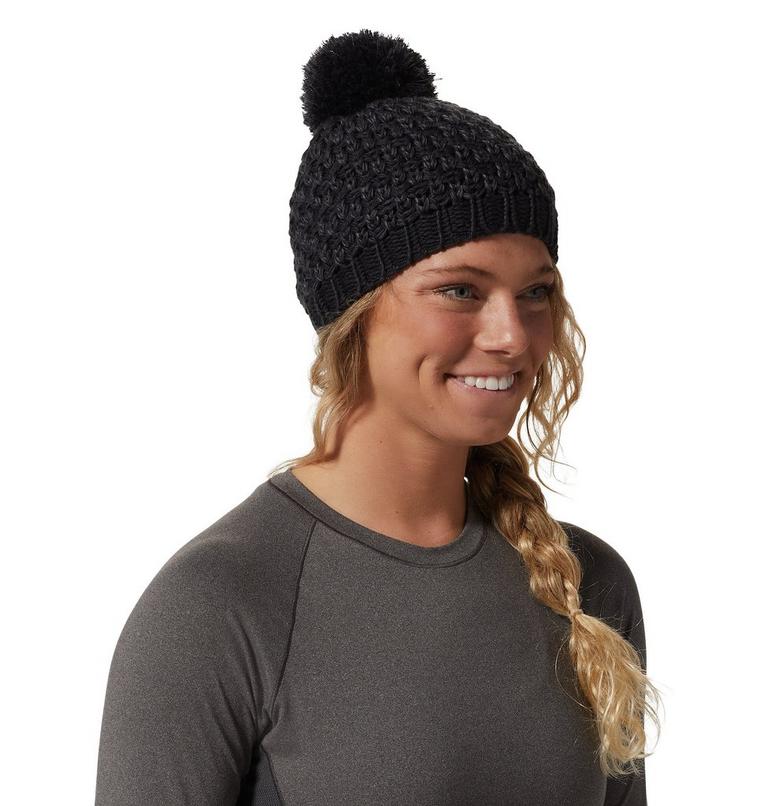 Women's Snow Capped Beanie, Color: Dark Storm, image 5