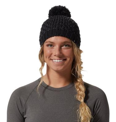 Women's Snow Capped Beanie, Color: Dark Storm, image 9