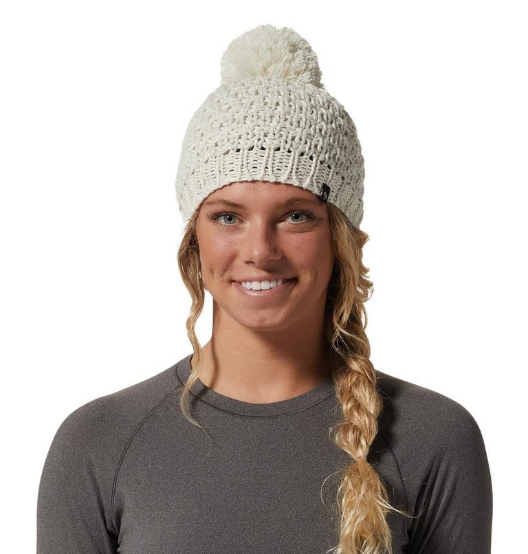 Women's Snow Capped Beanie, Color: Stone, image 1