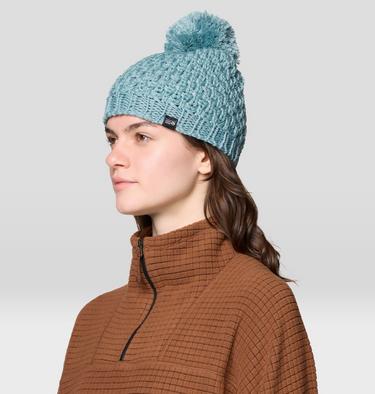 Femme Snow Capped Tuque, Color: Blue Sage, image 8