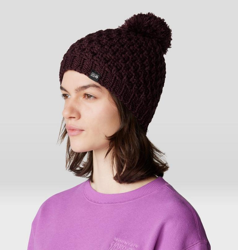 Women's Snow Capped Beanie | 513 | O/S, Color: Blackberry, image 4