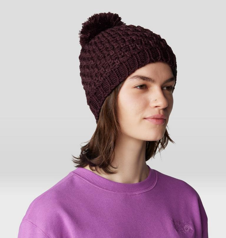 Women's Snow Capped Beanie | 513 | O/S, Color: Blackberry, image 6