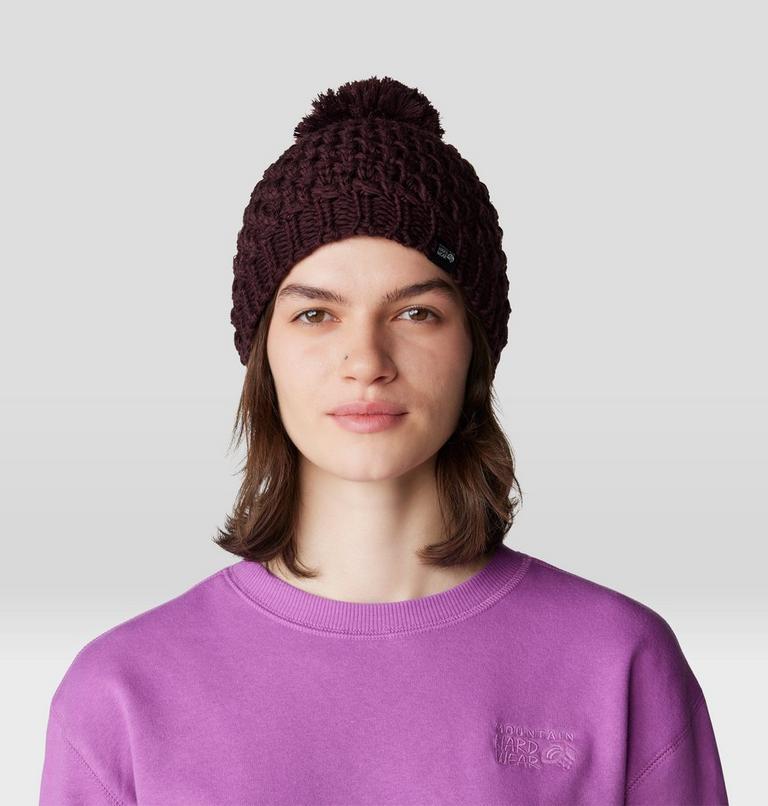 Women's Snow Capped Beanie | 513 | O/S, Color: Blackberry, image 1