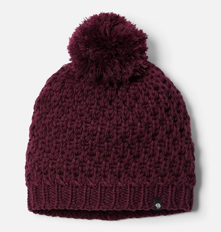 Women's Snow Capped Beanie, Color: Cocoa Red, image 6