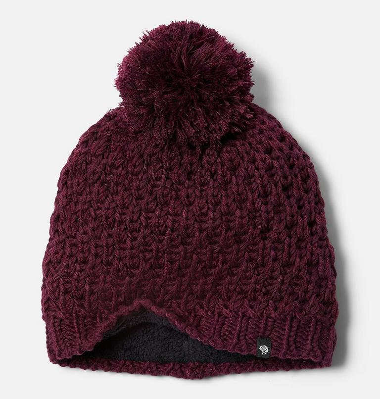 Women's Snow Capped Beanie, Color: Cocoa Red, image 7