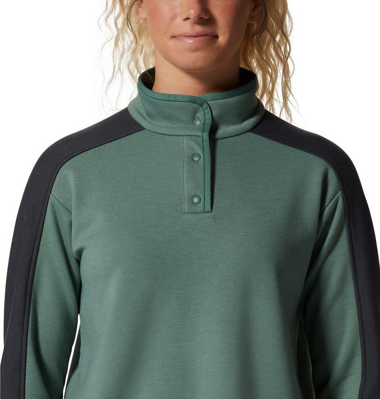 Chandail avec col à boutons-pression Camplife Femme, Color: Mint Palm, image 4