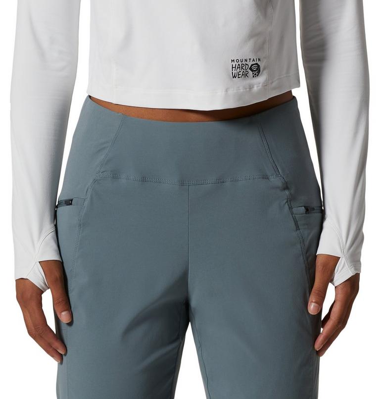 Pantalon taille haute longueur cheville Dynama Femme, Color: Light Storm, image 4