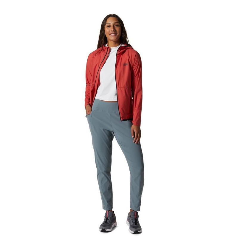 Pantalon taille haute longueur cheville Dynama Femme, Color: Light Storm, image 5