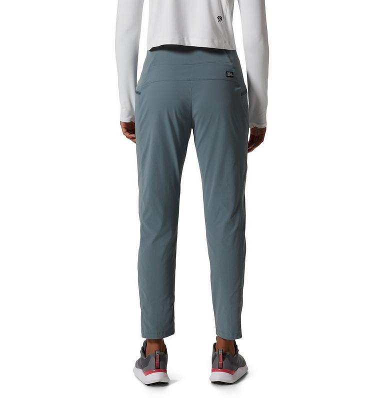 Pantalon taille haute longueur cheville Dynama Femme, Color: Light Storm, image 2