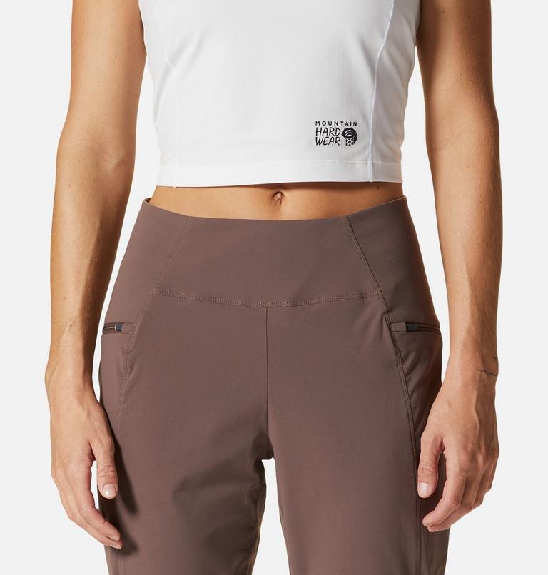 Pantalon taille haute longueur cheville Dynama Femme, Color: Choss, image 4