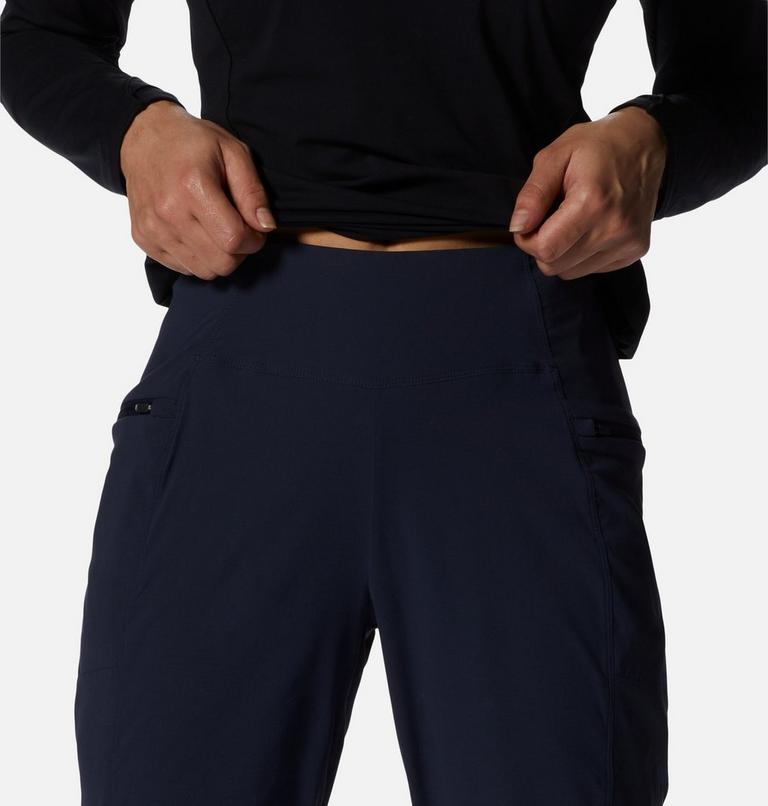 Pantalon taille haute longueur cheville Dynama Femme, Color: Dark Zinc, image 4