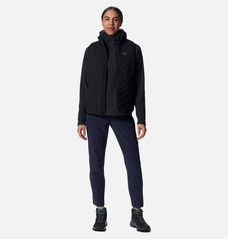 Pantalon taille haute longueur cheville Dynama Femme, Color: Dark Zinc, image 6