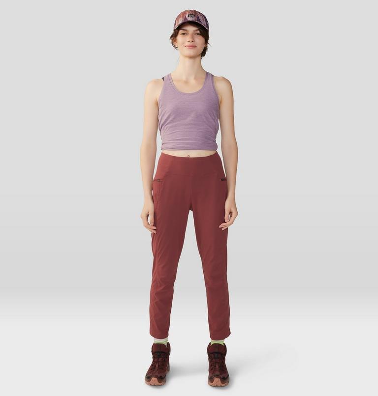 Women's Dynama High Rise Ankle Pant, Color: Pluot, image 6