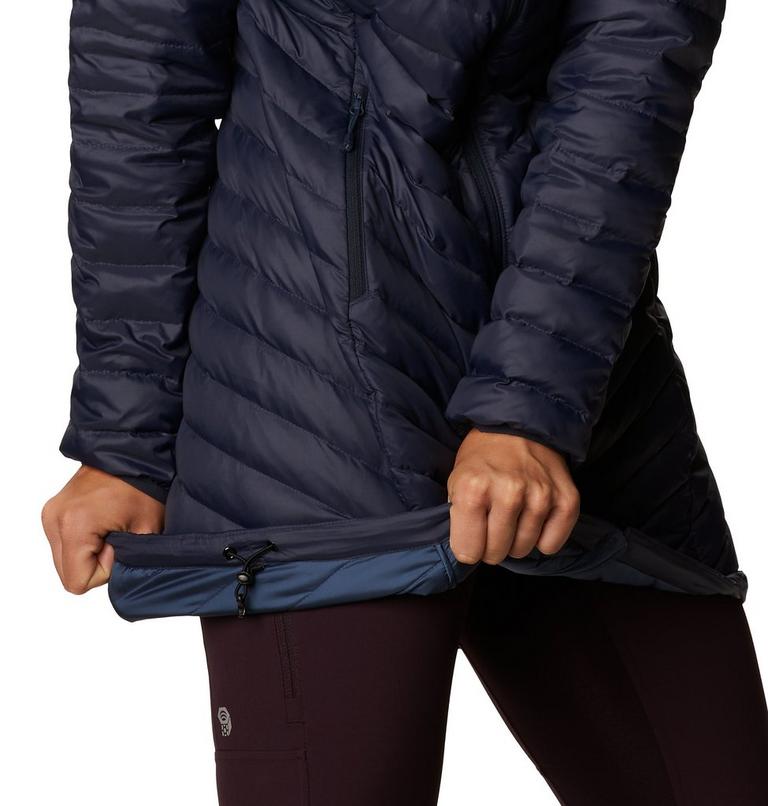 Women's Glen Alpine Down Parka, Color: Dark Zinc, image 7