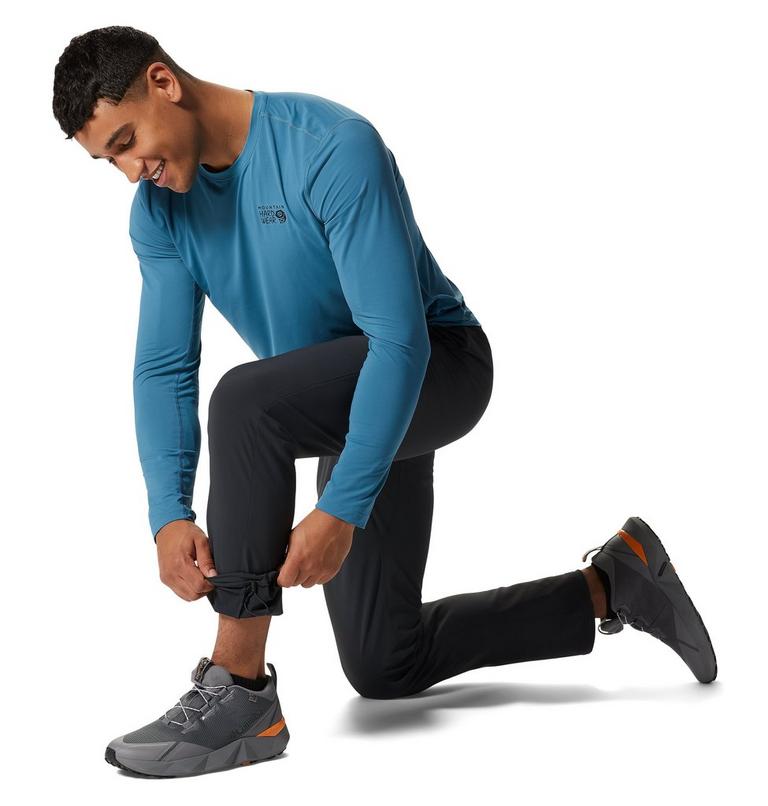 Pantalon de randonnée Chockstone Homme, Color: Dark Storm, image 6