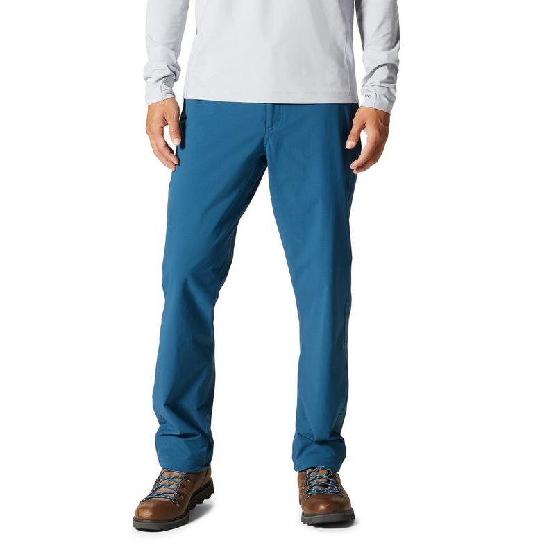 Men's Chockstone Trail Pant, Color: Dark Caspian, image 1