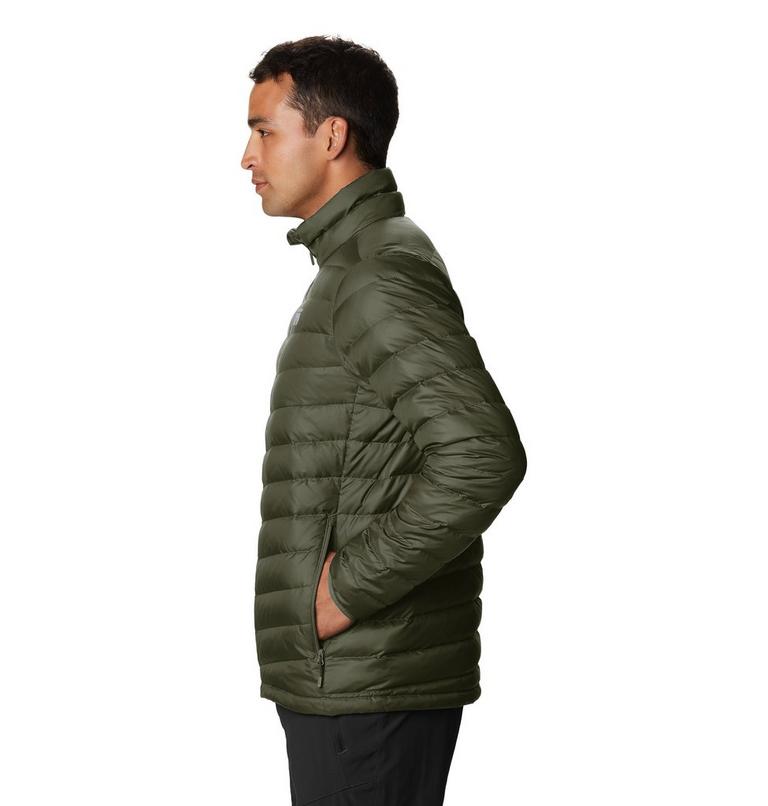 Manteau Glen Alpine Homme, Color: Dark Army, image 3