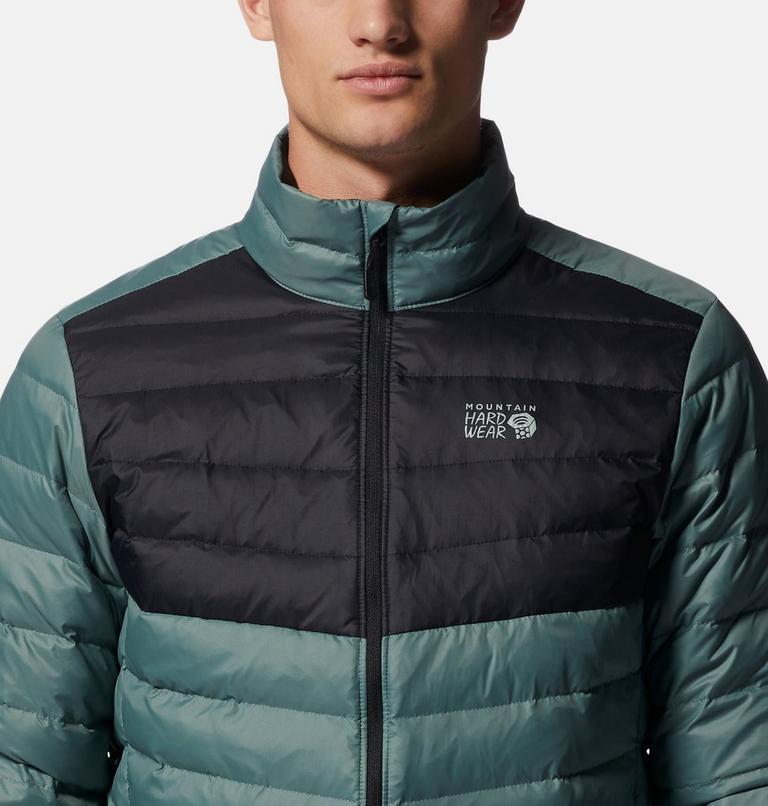 Men's Glen Alpine Jacket, Color: Thunderhead Grey, Black, image 4
