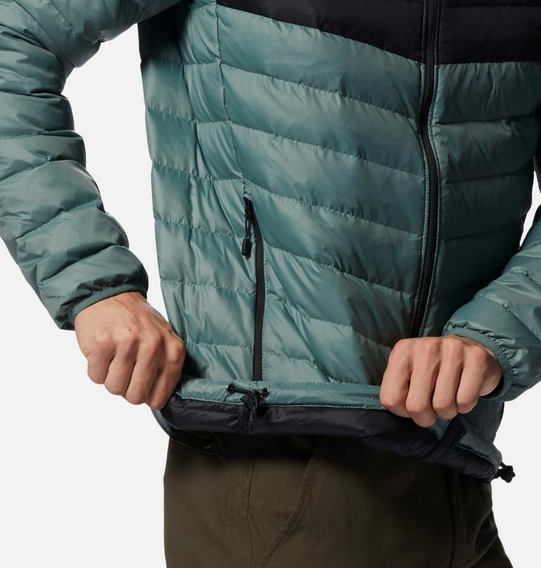 Men's Glen Alpine Jacket, Color: Thunderhead Grey, Black, image 6