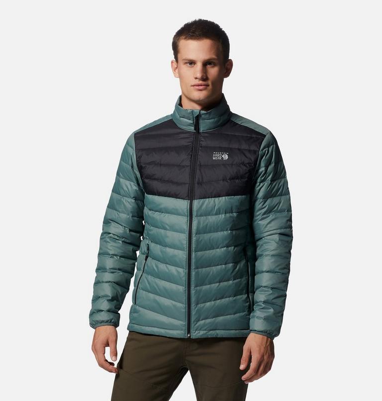 Men's Glen Alpine Jacket, Color: Thunderhead Grey, Black, image 1