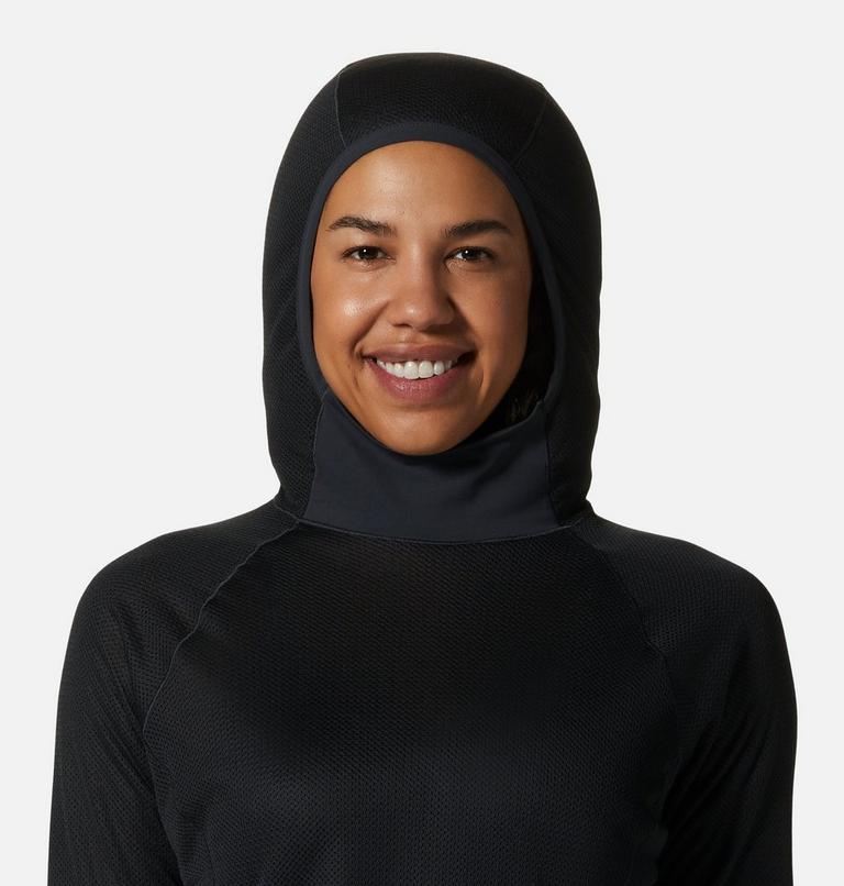 Women's AirMesh Hoody, Color: Dark Storm, image 4