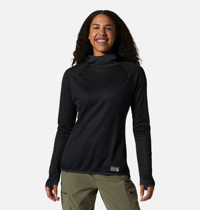 Women's AirMesh Hoody, Color: Dark Storm, image 1