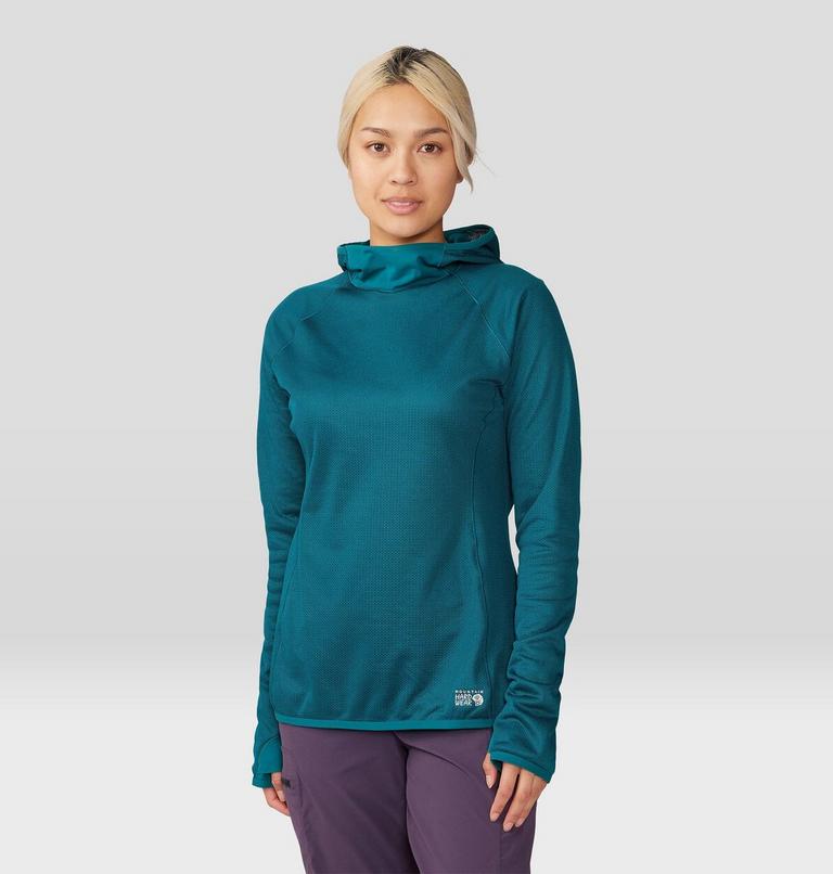 Chandail à capuchon AirMesh Femme, Color: Jack Pine, image 1