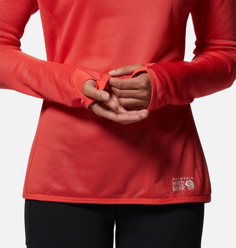 Chandail à capuchon AirMesh Femme, Color: Solar Pink, image 6