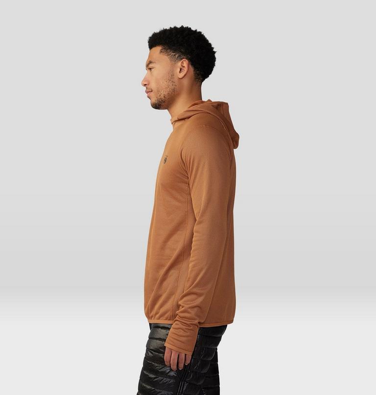 Men's AirMesh Hoody, Color: Copper Clay, image 3