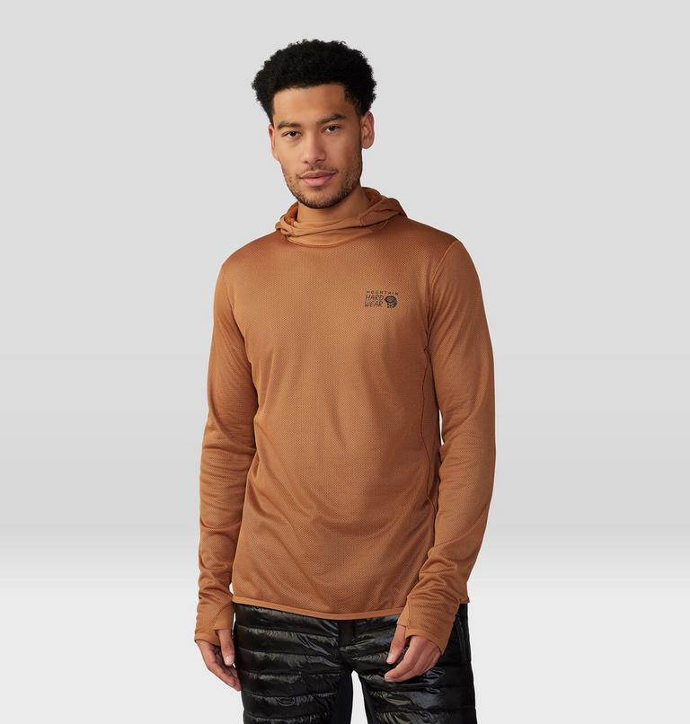 Men's AirMesh Hoody, Color: Copper Clay, image 1