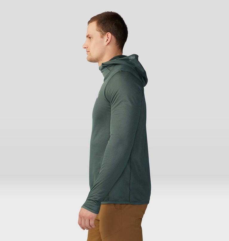 Men's AirMesh Hoody, Color: Black Spruce, image 3