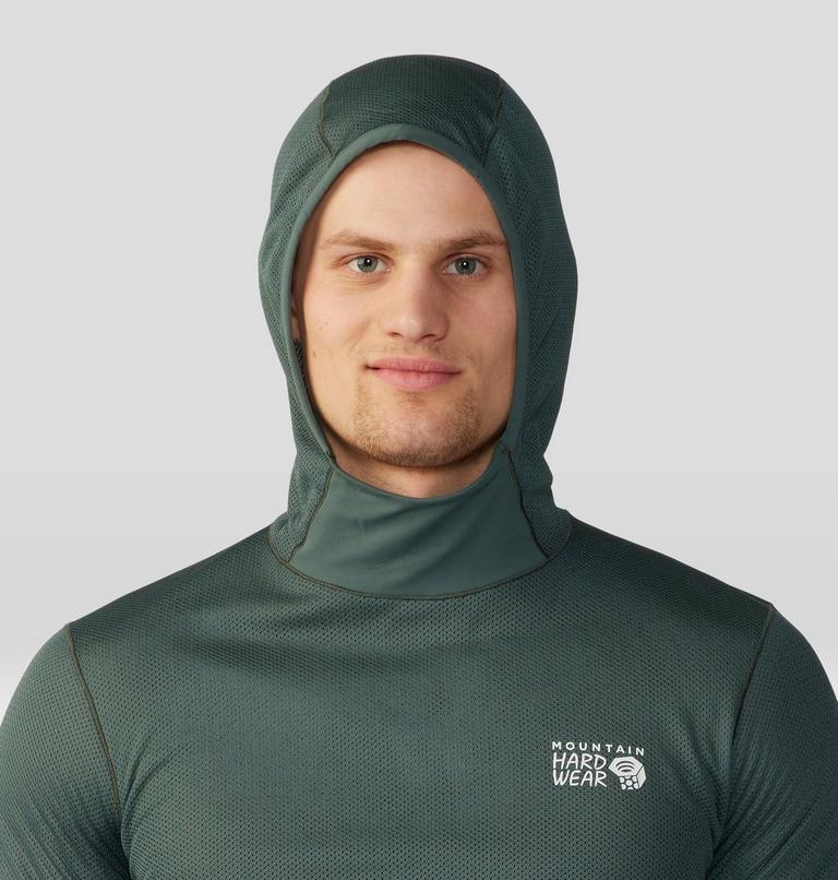 Men's AirMesh Hoody, Color: Black Spruce, image 4