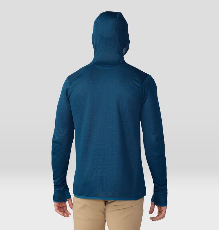 Chandail à capuchon AirMesh Homme, Color: Dark Caspian, image 2