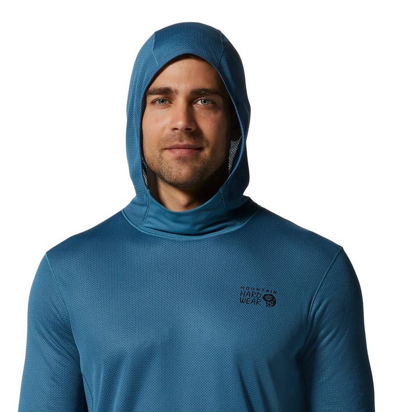 Men's AirMesh Hoody, Color: Caspian, image 4