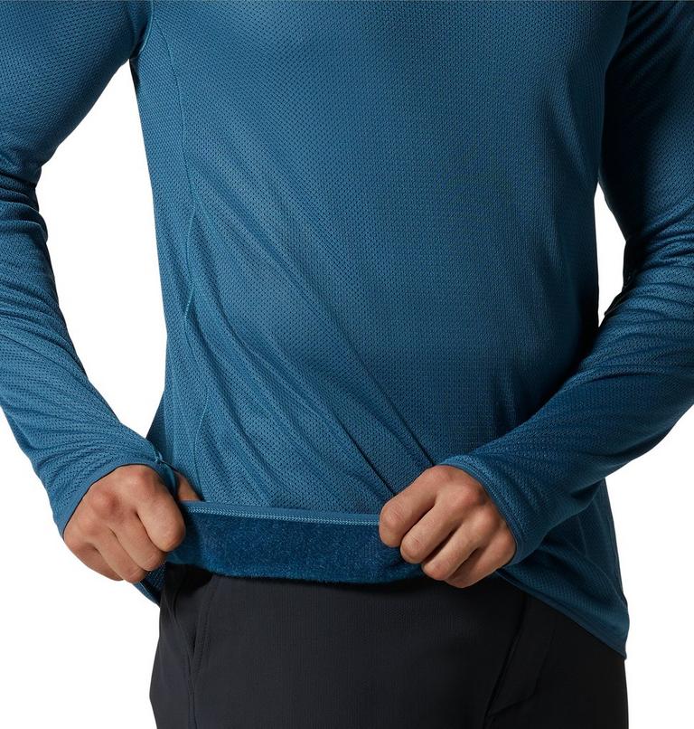 Men's AirMesh Hoody, Color: Caspian, image 6