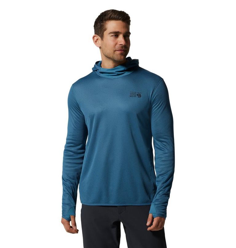 Men's AirMesh Hoody, Color: Caspian, image 1