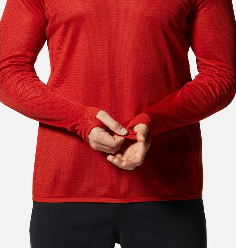 Men's AirMesh Hoody, Color: Desert Red, image 5