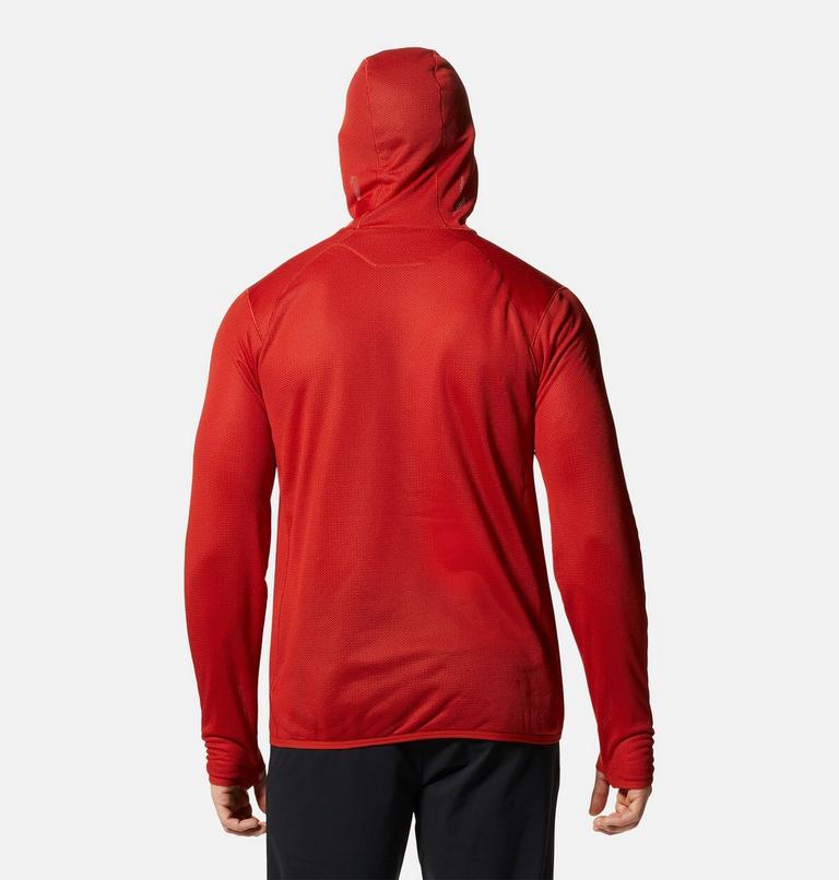 Men's AirMesh Hoody, Color: Desert Red, image 2