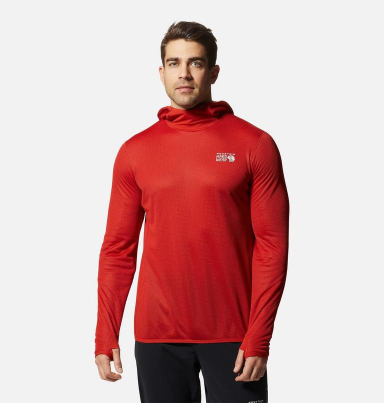 Men's AirMesh Hoody, Color: Desert Red, image 1