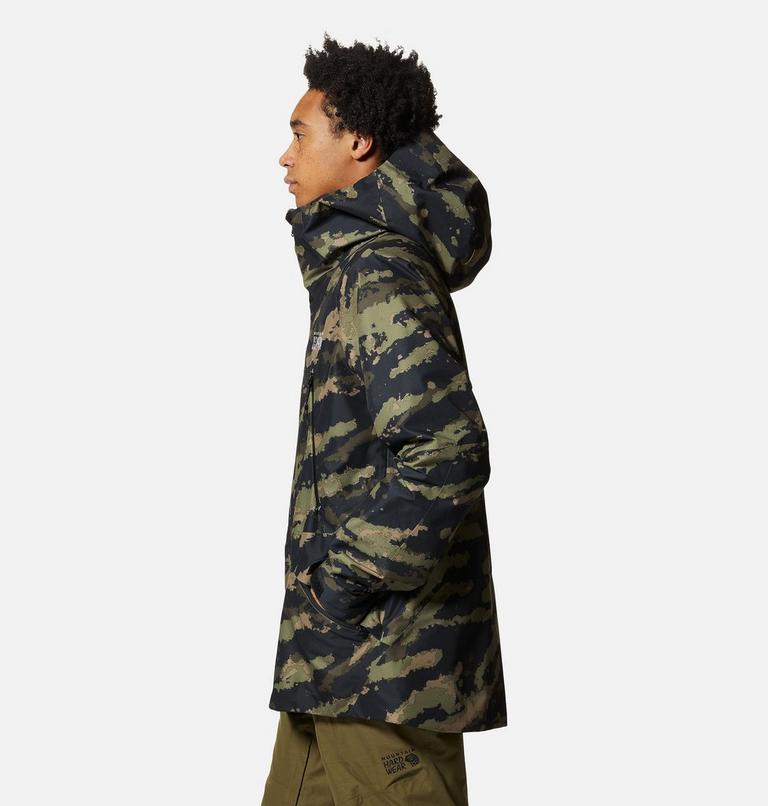 Men's Sky Ridge GORE-TEX Jacket, Color: Light Army Brushstrokes Print, image 3